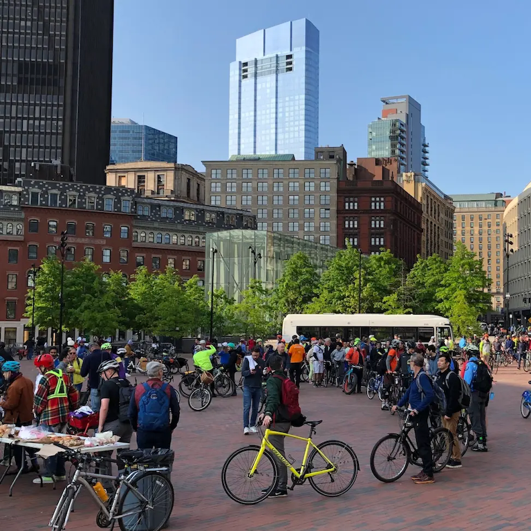 2023 Bike to Work Day at City Hall Plaza