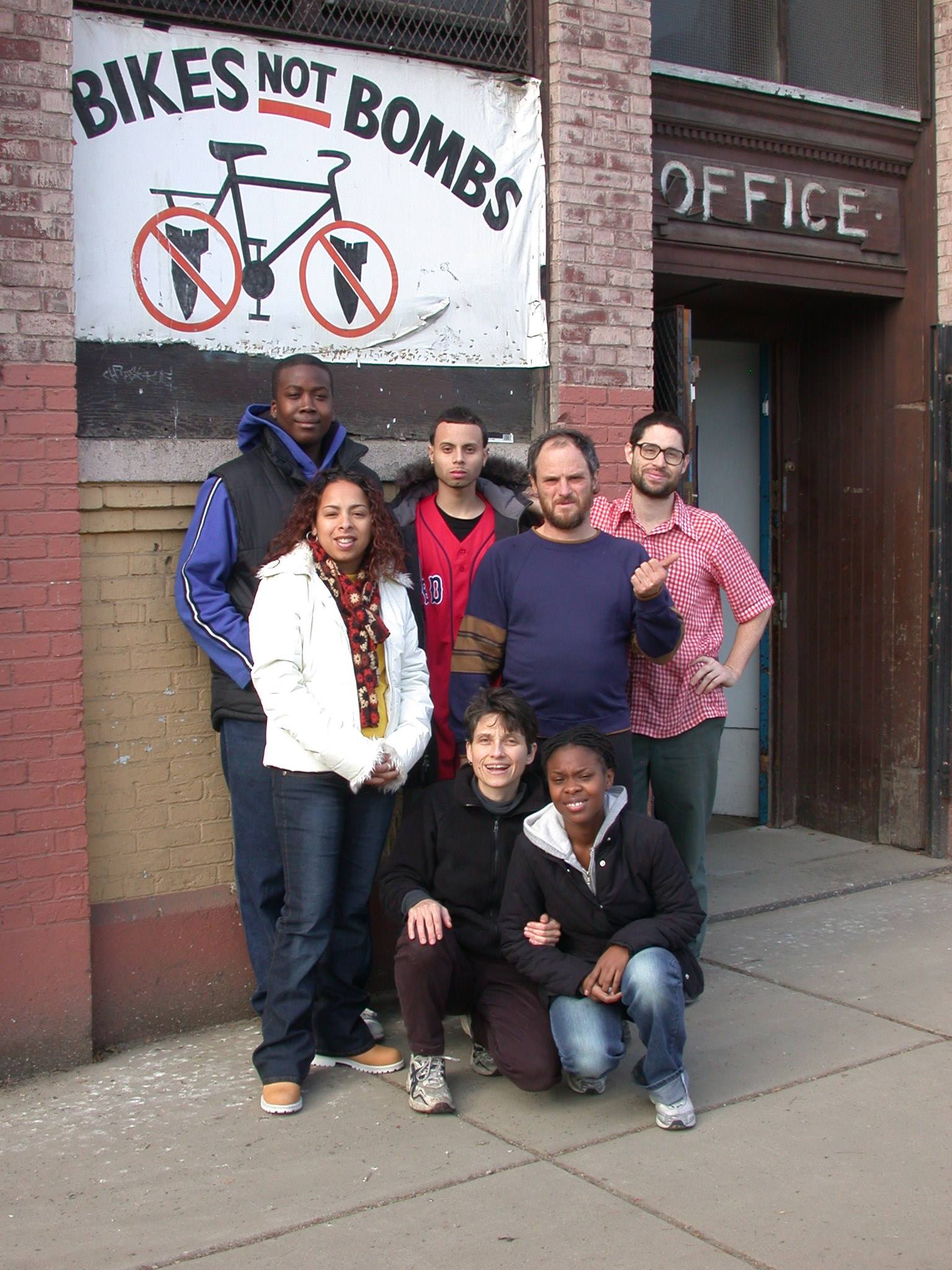 Elijah with CoFounders in 2004 for WCVB